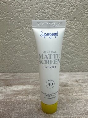 $5‎ 🌙 Supergoop! Mineral Matte Sunscreen 🆕 Pore minimizing Untinted